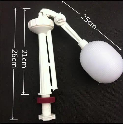 Description Picture 2 of itemold type plastic toilet tank balls with inlet valve 1/2" or 2cm float ball for control water level