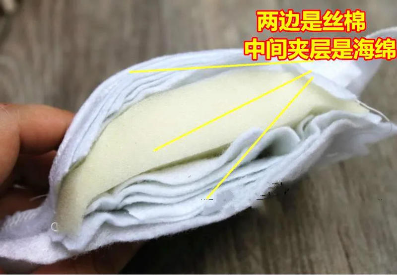 Description Picture 6 of item1pair/lot Thickness 5cm Soft Padded Shoulder Padding Encryption High Shoulder Pads for Blazer Clothes Sewing Accessories