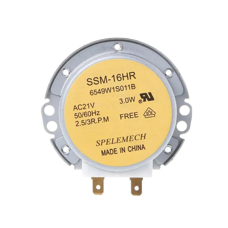 Description Picture 3 of item1PC SSM-16HR Microwave Oven Turntable Synchronous Motor 21V 3W 50/60Hz For LG or For Fan Electric Heater Home Apliances Parts