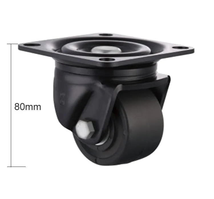 Description Picture 6 of itemload-bearing 300KG 2 inch  Low Casters wheels with brake FOR heavy carts machine tools large equipm HOME Industrial Hardware