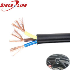Electrical Wire Signal Line RVV3 Electrical Wires Cable RVV3X0.3/0.5/0.75/1.0/1.5/2.5/4.0Square Connection line
