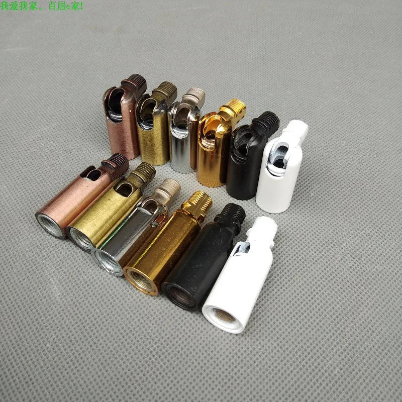 Description Picture 6 of item2pcs M10 Universal Head 180 Degrees Rotation Bolts 10MM Male/Female Tooth Tube for Wall Lamp/Corridor/Porch/Bar Chandelier Lamp