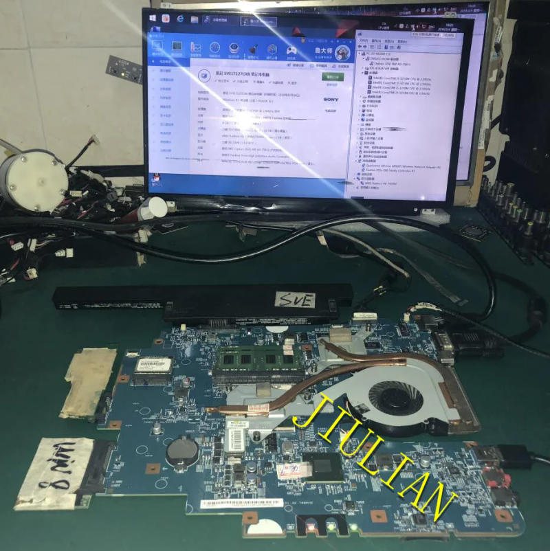 Description Picture 6 of itemMotherboard Para MBD L59769-601 For HP OMEN 15-DH Laptop Mainboard FPC54 LA-H482P REV: 1.0 i9-9880H Tested & Working Perfect