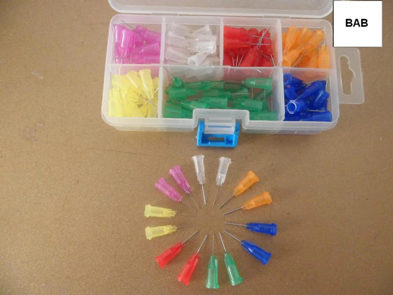 Description Picture 4 of item140PCS assorted 1/2-inch luer lock End S.S. precision dispensing Tip|(22G,23G,25G,27G,30G,32G,34G)*20|Dispense Tip set with case