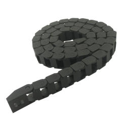 Transmission Chains 10 x 15mm Internal Size L1050mm Plastic Reinforced Nylon Towline Cable Drag Chain