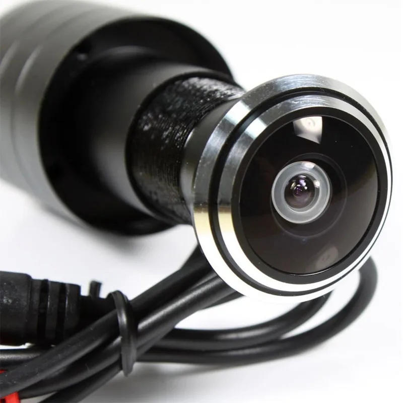 Description Picture 6 of item1/3" CCD 800TVL Color Home Door Hole Eye camera Viewer Security mini CCTV Camera for 25-30mm Thickness Door with Power Adapter