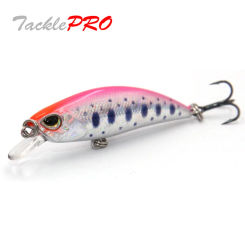TacklePRO M51 Jerkbait Small Minnow Wobblers Hard Bait Sinking Lures Trout Lake 4g 5cm Crank Fishing Tackle Bass Fresh Saltwater