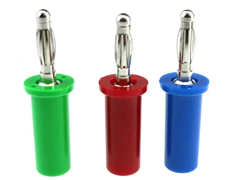 Description Picture 4 of item4mm Banana Plug Audio Speaker Amplifier Cable Wire Power Screw Jack