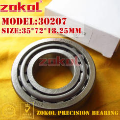ZOKOL 30207 7207E Tapered Roller Bearing  35*72*18.25mm