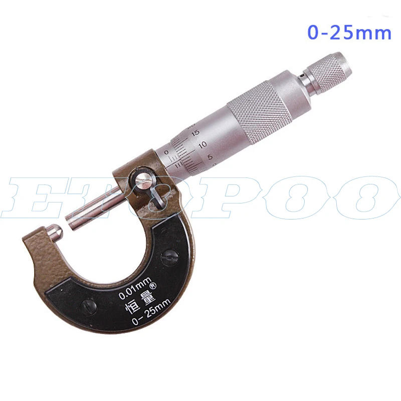 Description Picture 3 of itemball head Tube Micrometers 0-25mm/0.01mm Gauge Micrometer For Measuring Thicknes Of Pipes Tubes Vernier Caliper Measuring tool