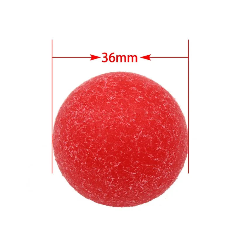 Description Picture 2 of itemRough Textured Foosball Ball 36mm For All Foosball Tables -  Red/Orange/White(optional) 12pcs/lot