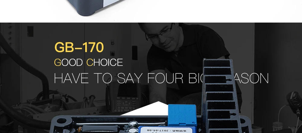 Description Picture 4 of item220V GB160 GB170 380V 30KW Generator Stabilizer AVR Automatic Voltage Regulator Brush Diesel Alternator Current Adjustable