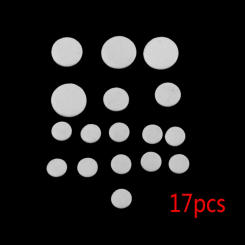 17pcs/set Felt Clarinet Replacement Pads Woodwind Instrument Part Accessories