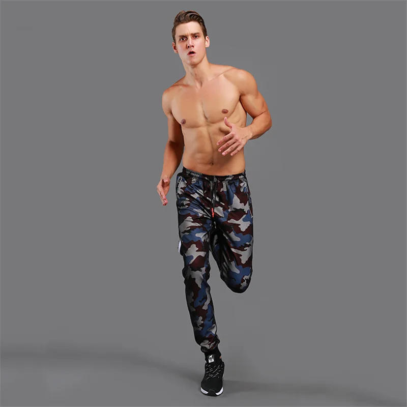 Description Picture 4 of item2023 Camouflage Jogging Pants Men Sports Leggings Fitness Tights Gym Jogger Bodybuilding Sweatpants Sport Running Pants Trousers