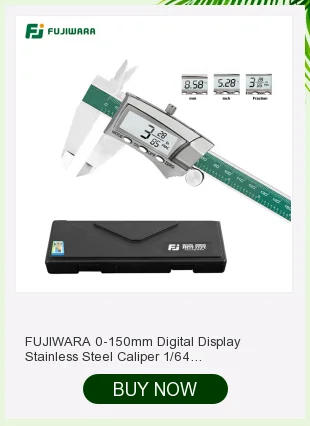 Description Picture 5 of itemFUJIWARA Stainless Steel Digital LCD Electronic Vernier Caliper MM/Inch 0-150MM Accuracy 0.01mm Plastic Box Packing