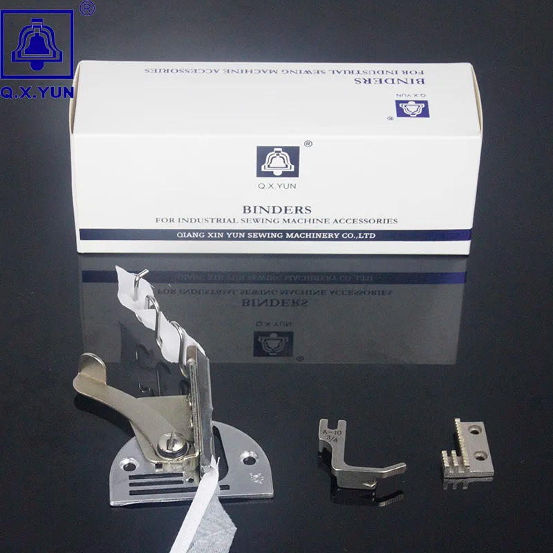 Description Picture 2 of itemQ.X.YUN overlock folder TAPE SIZE 20mm A10 hemmer Right Angle Bias Binder for lockstitch machine Binding of curve edge