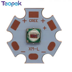 2Pcs Epileds 5W 5050 Led Emitter Light Royal Blue Green Red On 20MM PCB Board For Fishing Lamp