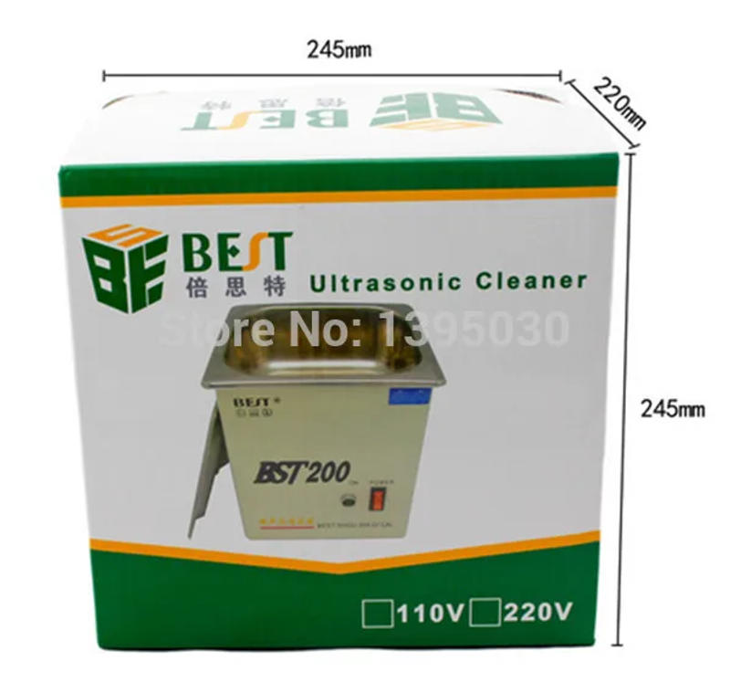 Description Picture 3 of itemBST-200 stainless steel ultrasonic cleaner for jewelry& watch,electronic cleaning FOR 110v