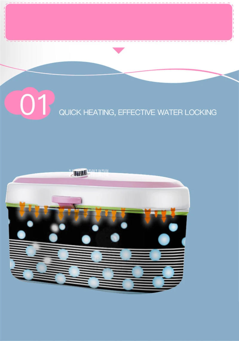 Description Picture 4 of itemEB-HN02 Wet Towel Dispenser heater heating cartridge multifunctional baby wipes heater warmer wipes insulation thermostatic bag