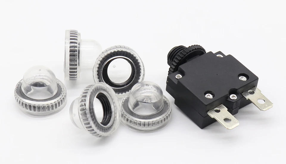 Description Picture 5 of itemthermal switch overload protector push button 3A,4A,5A,6A ,7A,7.5A,8A,10A,15A,18A,20A,25A ,30A circuit breaker+waterproof cover