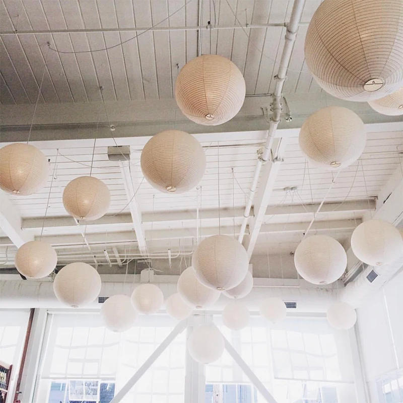 Description Picture 6 of item10pcs/set Mixed Size(4''-12'') Gold White Paper Lanterns Chinese Ball Lampion Wedding Lanterns For Party Birthday Decoration