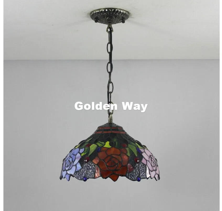 Description Picture 3 of itemIconic Brand Novelty Flowral Pendant D30cm Bedroom Pendant Lamp for Balcony Home Decoration AC E27 100% Guaranteed