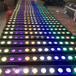 8pcs/lot ip 65 Stage lighting equipment led bar RGBW 4in1 14*10w led cob wall washer for outdoor architecture