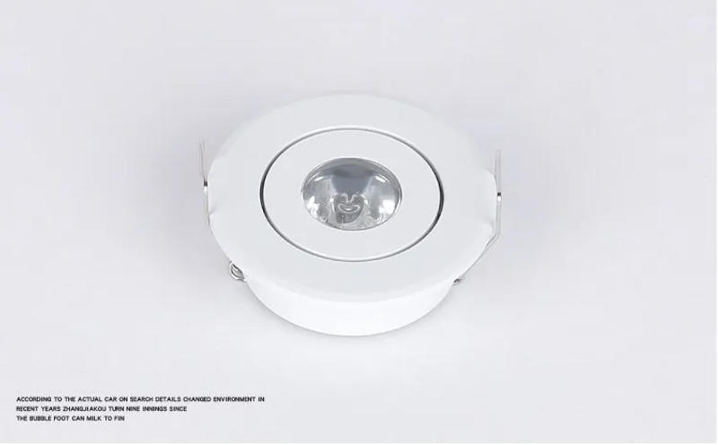 Description Picture 5 of item1W 3W 6W MINI Downlight  Dimmable High Power LED Recessed Ceiling DownLight Lamps LED Downlights for Living Room Cabinet Bedroom