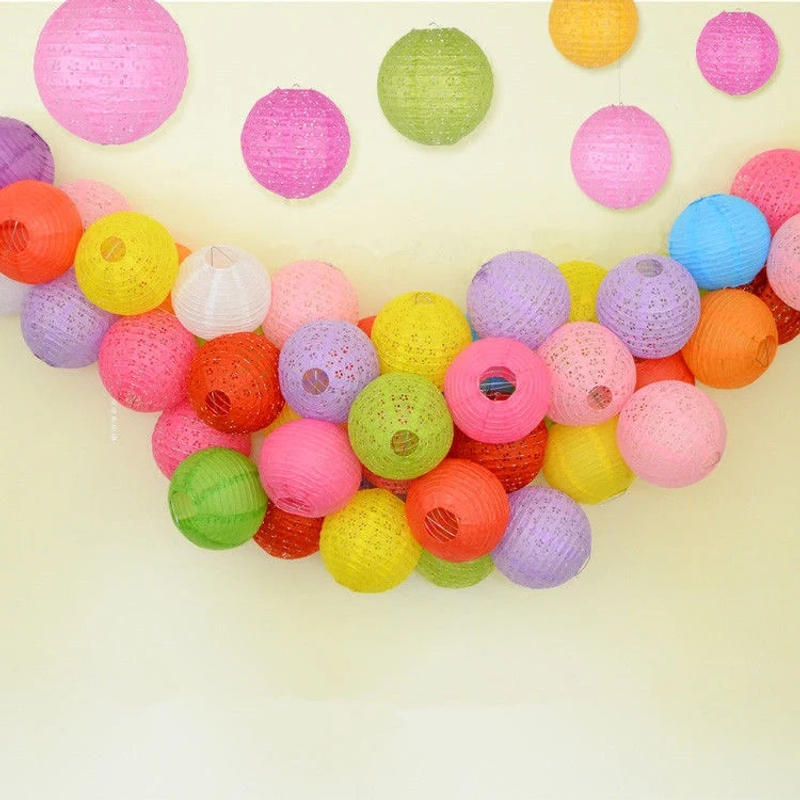 Description Picture 6 of item8/10/12/14 Inch Chinese Hollow out Paper Lanterns Wedding Lanterns Paper Lampshade Holiday Party Supplies Children DIY Lanterns