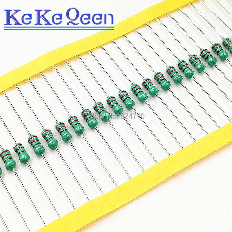 Description Picture 4 of item20PCS/LOT 0410 Color circle Coils Inductor 1UH - 8.2UH / 10UH - 82UH / 100UH - 820UH /1MH - 4.7MH 1/2W color ring inductor