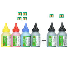 6 Color toner Powder + 6chip CF350A 130A CF350 toner cartridge for HP Color LaserJet Pro MFP M176n MFP M177fw Laser printer