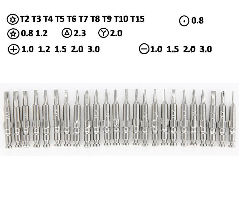 Description Picture 4 of itemScrewdriver Set 25 in 1 Torx Multifunctional Opening Repair Tool Set Precision Screwdriver For Phones Tablet PC Hand Tools