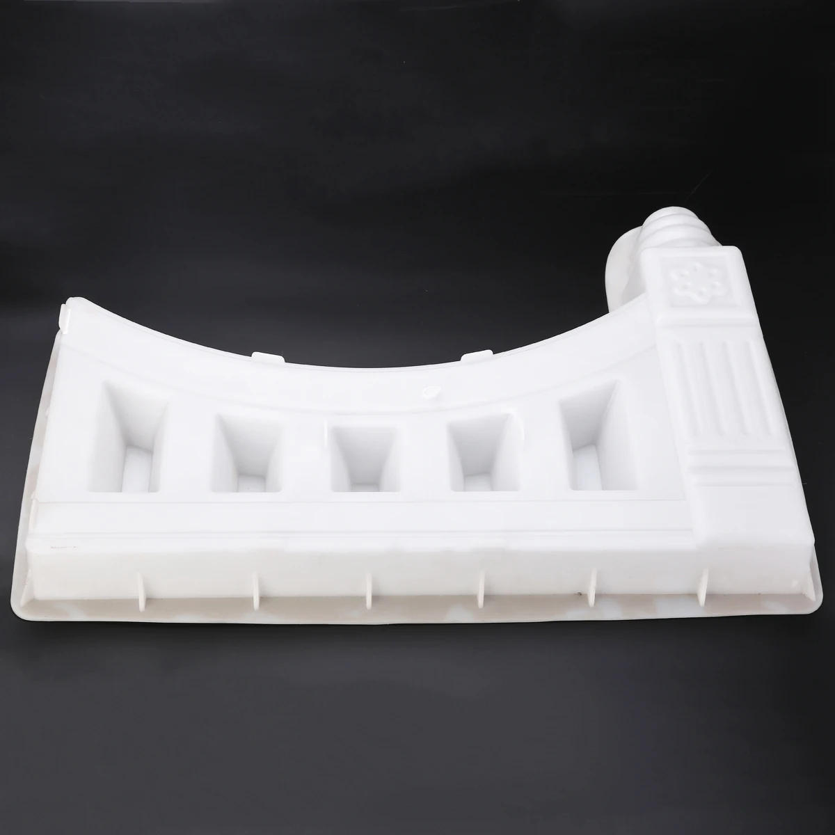 Description Picture 2 of item1pcs Concrete Fence Mold Garden Flower Pool Plastic Mold Brick Courtyard Rectangle Antique Flower Pond Paving Molds DIY 61x41cm