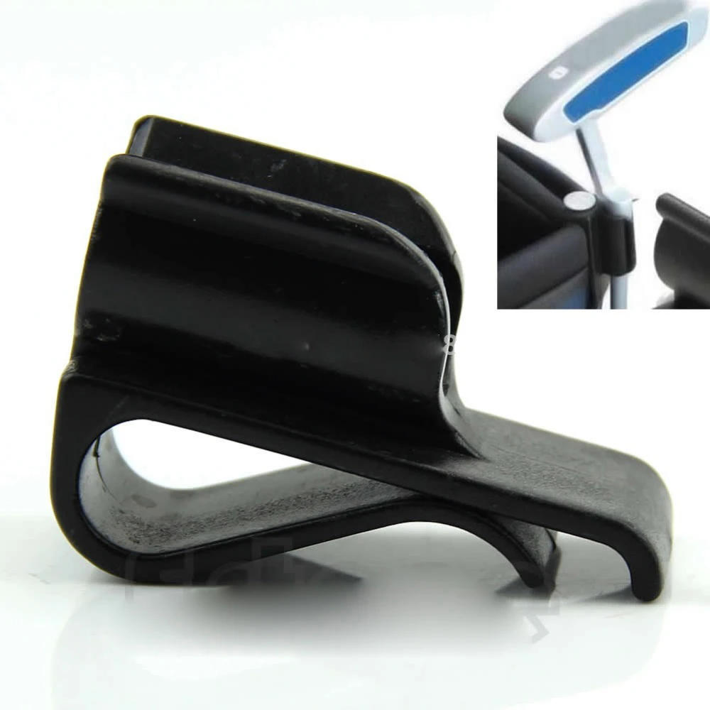 Description Picture 2 of itemPack 14 Pcs Golf Putter Clamp Golf Bag Clips Clubs Holder Organizer with Plastic White Marker Drop Ship