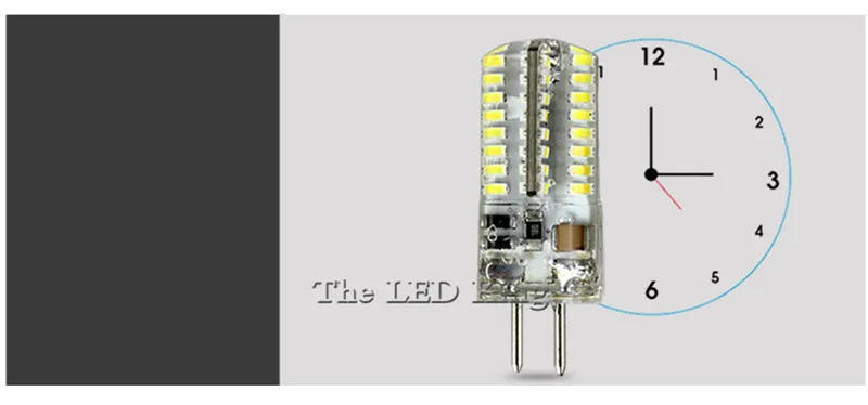 Description Picture 5 of itemfree shipping 3w 9w 12w G4 led SMD3014 24 48 64LEDS DC AC 12V 220V Spotlight Led lamp Light Downlight Led Bulbs Warm/Cool White