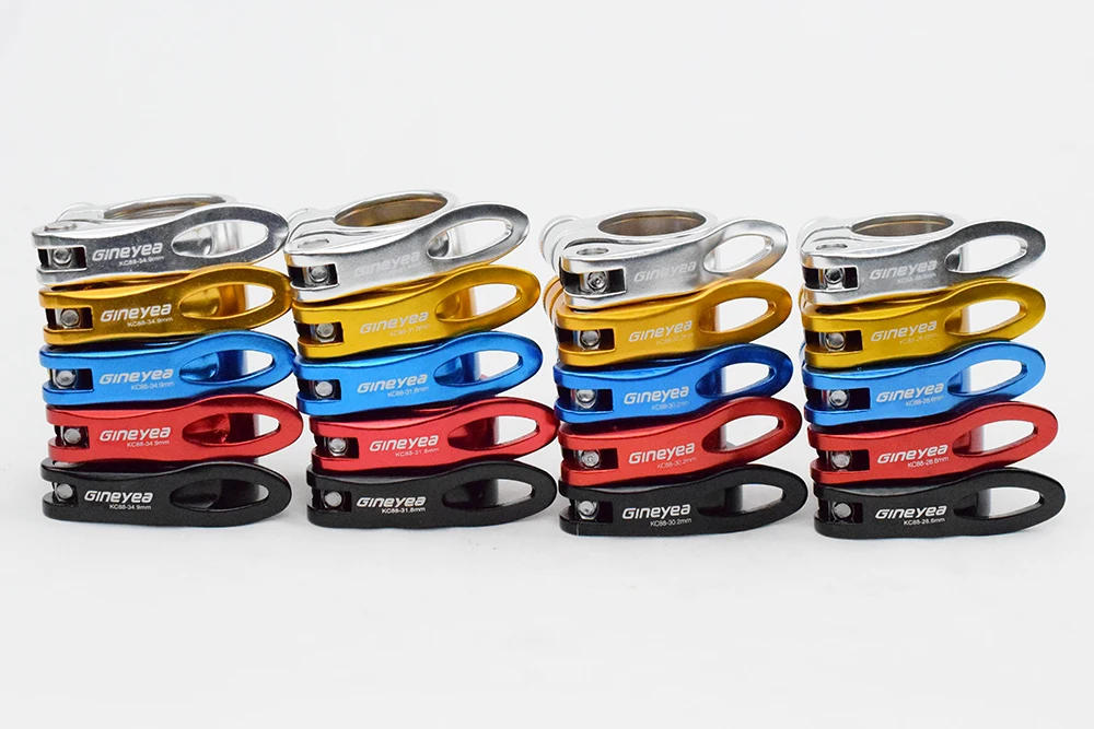 Description Picture 6 of itemAlloy MTB BMX Bike Seatpost Clamp QR 28.6/30.2/31.8/34.9mm Aluminium Quick Release Mountain Road Fixed Gear Bicycle Seat Pipe