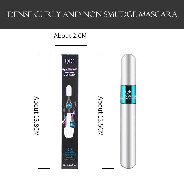 Description Picture 2 of item4D Silk Fiber Lash Mascara Waterproof Rimel 3d Mascara For Eyelash Extension Black Thick Lengthening Eye Lashes Korean Cosmetics