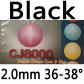 Black 2.0mm H36-38
