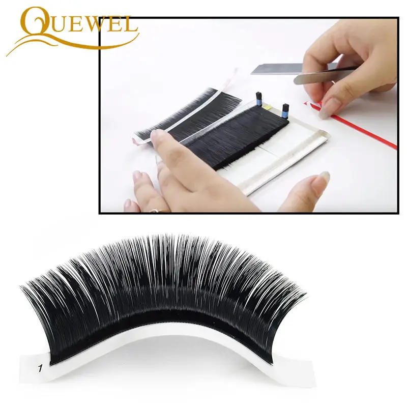 Description Picture 4 of itemQuewel Lashes Individual False Eyelash Extension 0.03-0.20mm Lashes Faux Mink Classice Eyelashes C/D/DD Curl Soft Natural Lashes