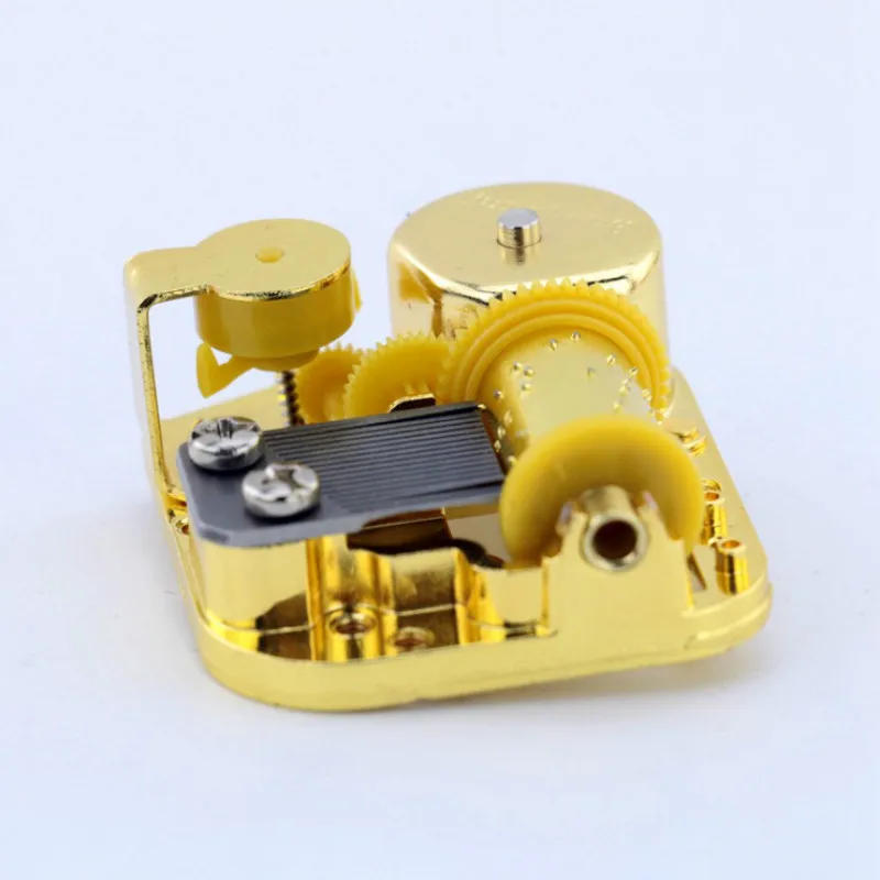 Description Picture 5 of itemY Gold-plated Music Box Yunsheng Movement 22 Kinds DIY Musical Box Accessories Birthday Gift mini Desk Home Decor with Screws
