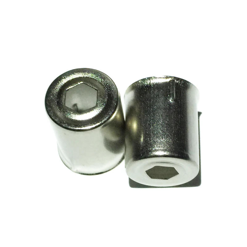 Description Picture 5 of item5Pcs/Lot Magnetron Steel Cap Microwave Oven Replacement Hexagonal Hole Silver Tone Home Kitchen Appliance Parts Accessories New