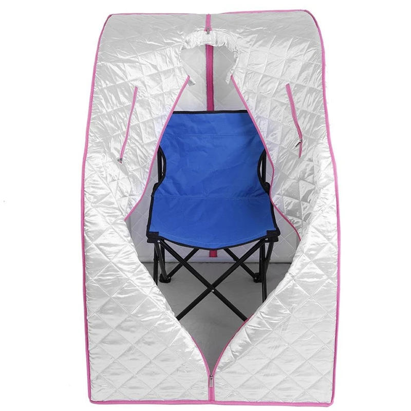 Description Picture 3 of itemPortable Sauna Steam Sauna 2L 1000W Intelligent Remote Control Detoxification Slimming Personal Spa Salon Home Sauna With Chair