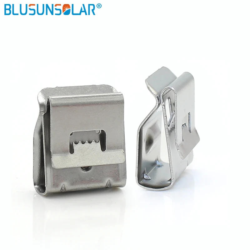 Description Picture 3 of item1000pcs/lots Quality 304 Solar PV Cable Clips,very Tight for Cable To Stick Panel