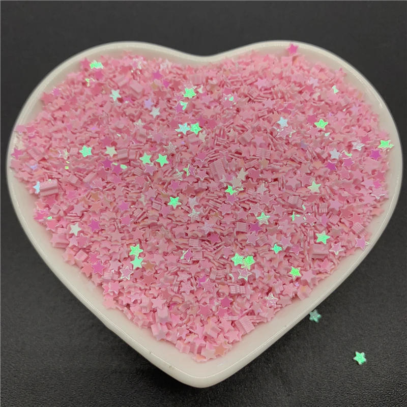 Description Picture 6 of item10000Pcs/Lot 10g 3mm Sequins PVC Flat Five-pointed Star Loose Sequin Paillettes Sewing Craft DIY Scrapbooking
