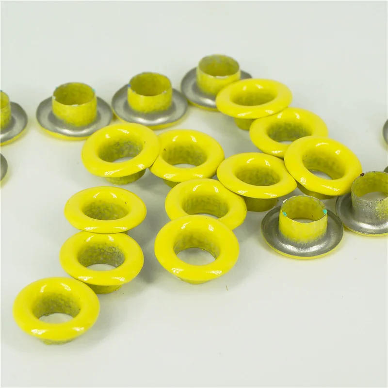 Description Picture 5 of item100pcs 10 colors selected Scrapbook Eyelets Inner Hole 5mm Metal eyelets For Scrapbooking garment clothes eyelets,Apparel Sewing