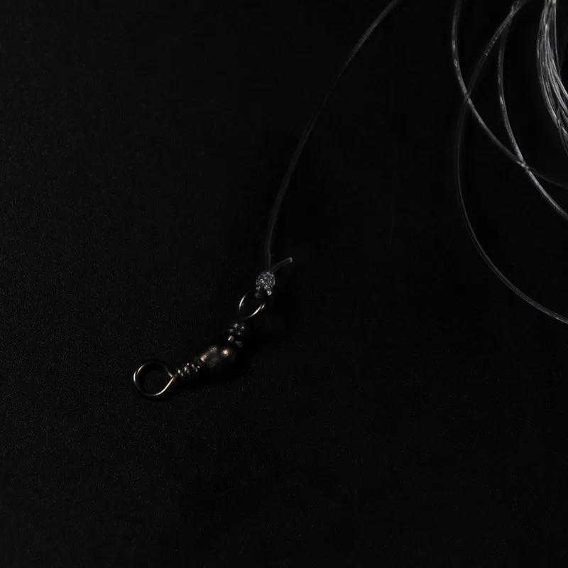 Description Picture 4 of itemBimoo 10Bags 5/0 Fish Skin Sabiki Rigs with Hooks Sea Fishing  Flasher Bait Rigs With Barrel Swivel Herring