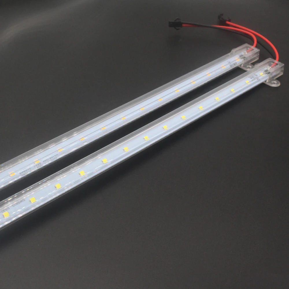 Description Picture 2 of itemLED Bar Light AC220V High Brightness LED Tube 50cm 72LEDs 2835 LED Rigid Strip Energy Saving LED Fluorescent Tubes 5pcs/lot.