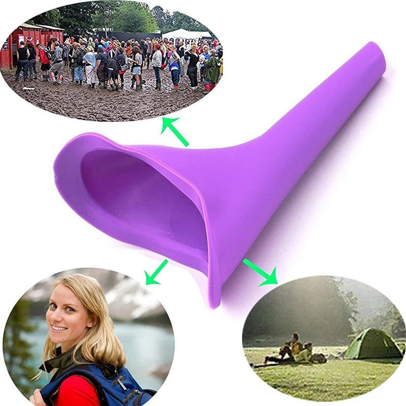 Description Picture 5 of itemWETIPS Silicone Female Urinals Woman Urinal Urinario Femenino PortableTravel for Women Urinals Outdoor Camping Urinoir Device
