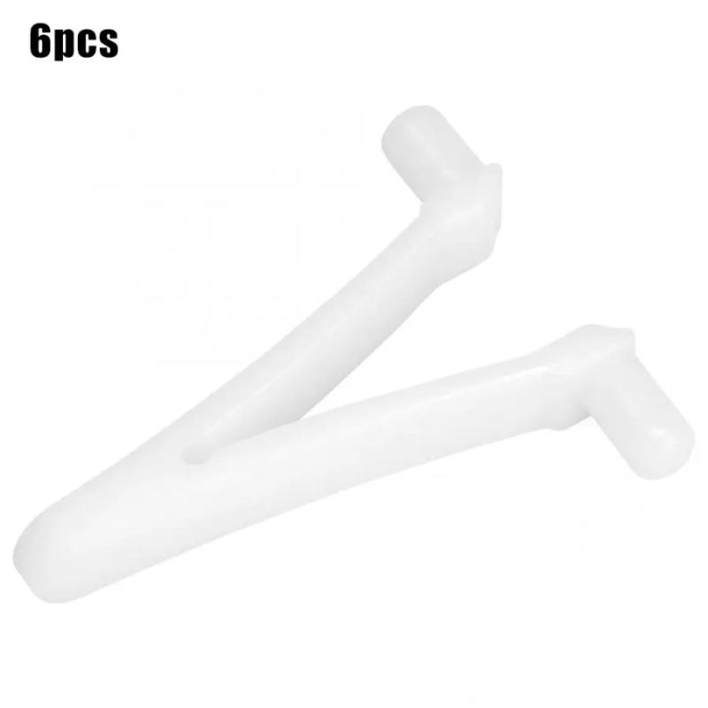 Description Picture 2 of item6Pcs Pool Supply V Clip for Pool Spa Brush Leaf Rake Leaf Skimmer Vacuum Head Swimming Pool Cleaning Brush Tools