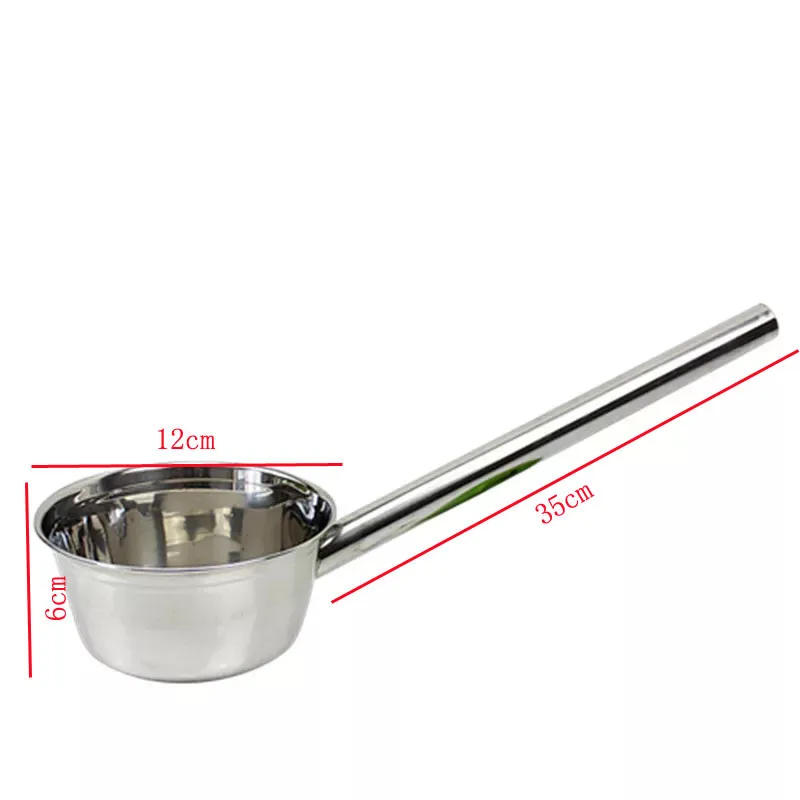 Description Picture 4 of itemStainless Steel Long Handle Water Ladle Kitchen Tools Scoop Big Water Bailer Tableware Chefs Special tools for kitchen utensils